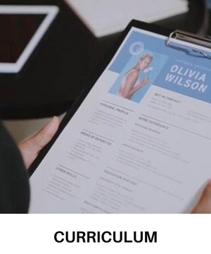 portada cv currículo curriculum vitae